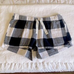 Plaid Lounge Shorts